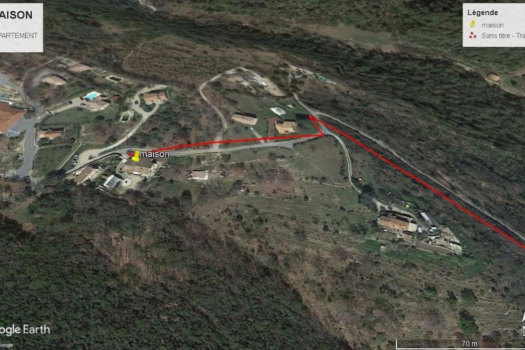 Chateaudouble : Appartement Au Calme Exteriör bild